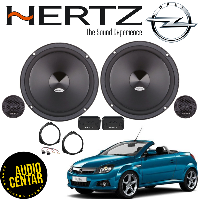 Opel Tigra komplet zvučnika Hertz Dieci CS