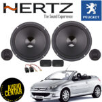Peugeot 206CC komplet zvučnika Hertz Dieci CS