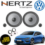 Volkswagen Scirocco komplet zvučnika Hertz Uno CS