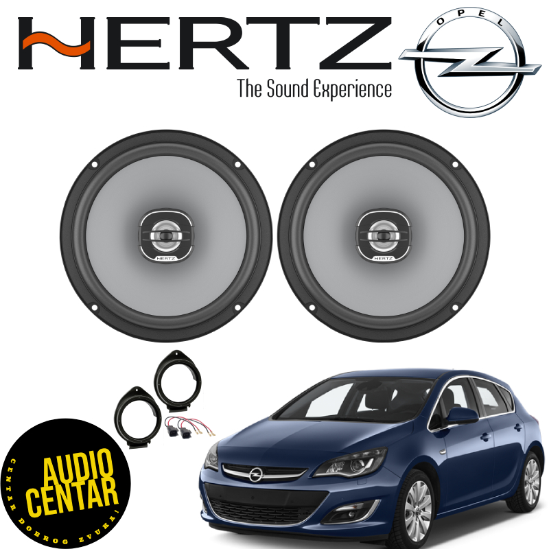 Opel Astra (J) komplet zvučnika Hertz Uno CX