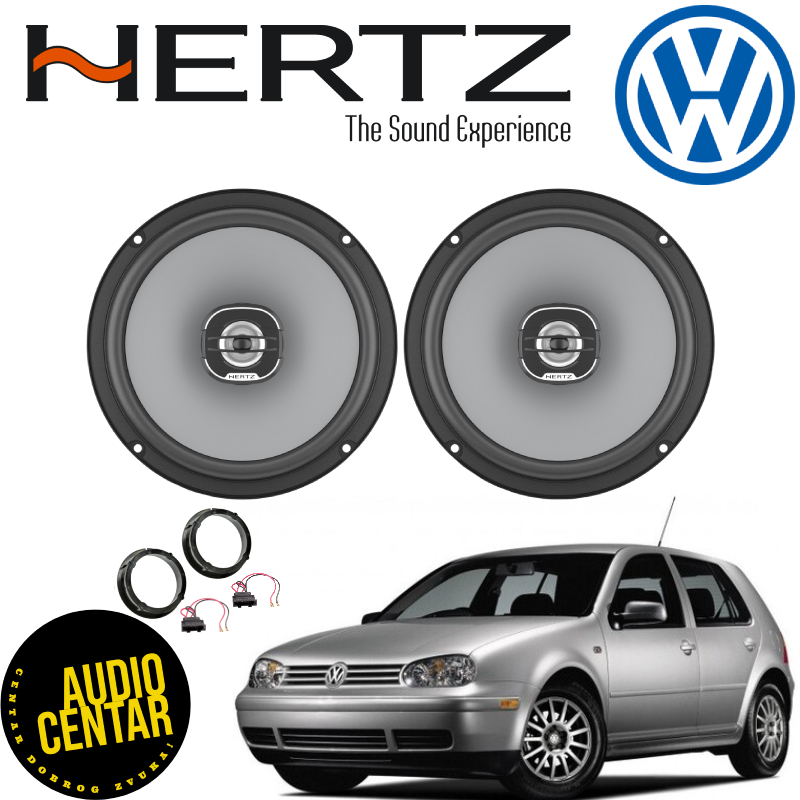 Volkswagen Golf 4 komplet zvučnika Hertz Uno CX