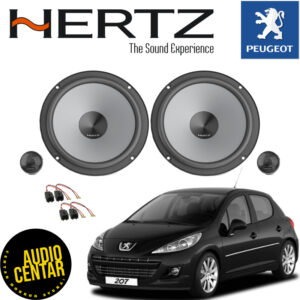 Prednji zvucnici za Peugeot 207