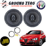 Alfa Romeo 147 komplet zvučnika Ground Zero Iridium CX