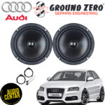 Audi A3 (8P) komplet zvučnika Ground Zero Radioactive CSM