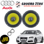 Audi A3 (8P) komplet zvučnika Ground Zero Titanium CX