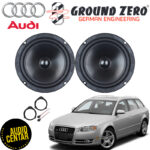 Audi A4 (B7) komplet zvučnika Ground Zero Radioactive CSM