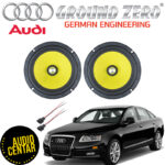 Audi A6 (C6) komplet zvučnika Ground Zero Titanium CSM