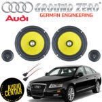 Audi A6 (C6) komplet zvučnika Ground Zero Titanium CS2