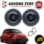 Fiat 500 komplet zvučnika Ground Zero Radioactive CXSQ