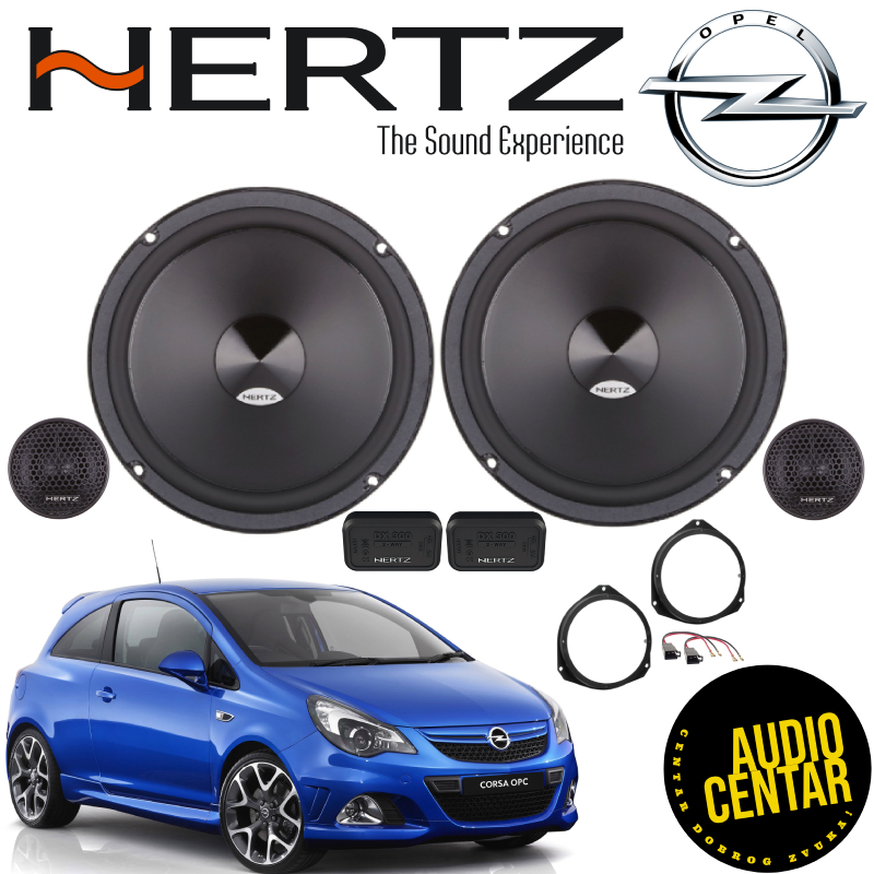 Opel Corsa (D) komplet zvučnika Hertz Dieci CS