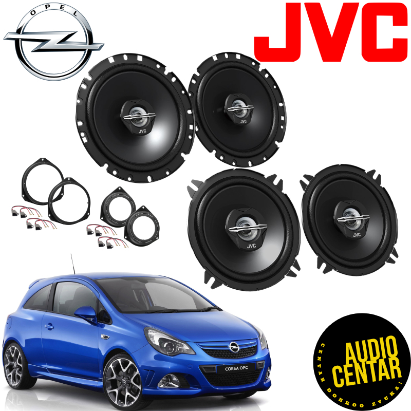 Opel Corsa (D) komplet zvučnika JVC CS-J CX4100
