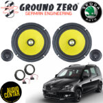 Škoda Roomster komplet zvučnika Ground Zero Titanium CS2