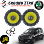 Škoda Roomster komplet zvučnika Ground Zero Titanium CX