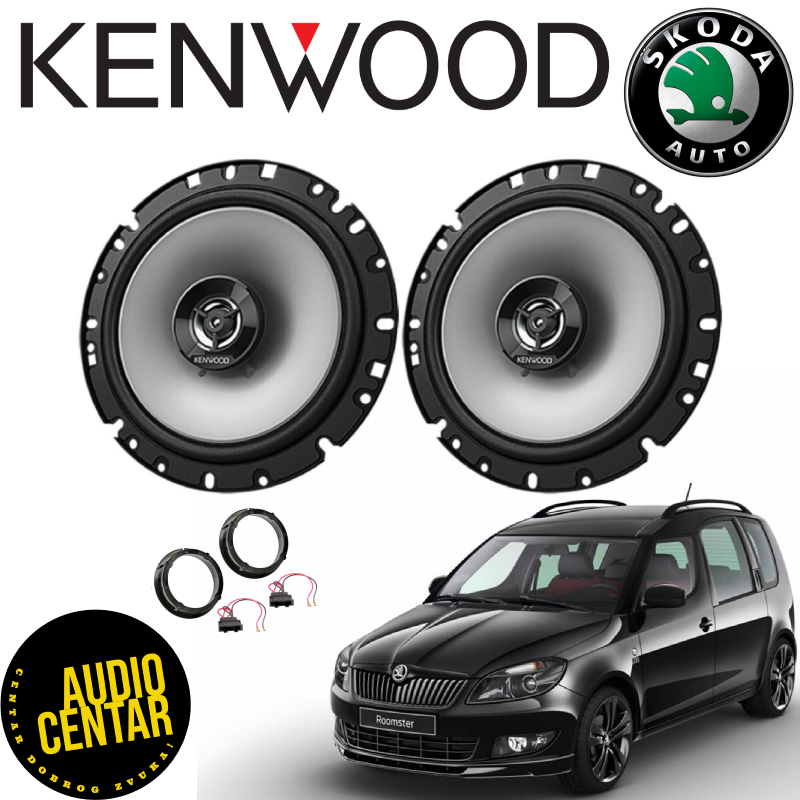 Škoda Roomster komplet zvučnika Kenwood Stage CX