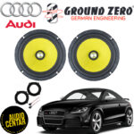 Audi TT (Mk2) komplet zvučnika Ground Zero Titanium CSM