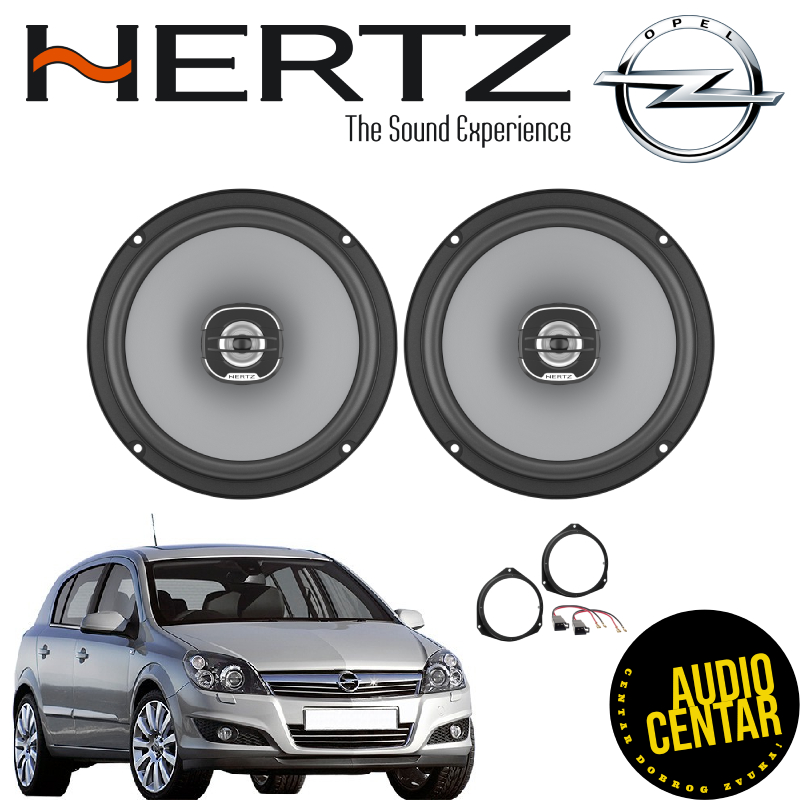 Opel Astra (H) komplet zvučnika Hertz Uno CX