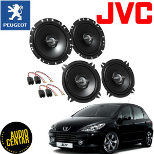 Prednji i zadnji zvucnici za Peugeot 307