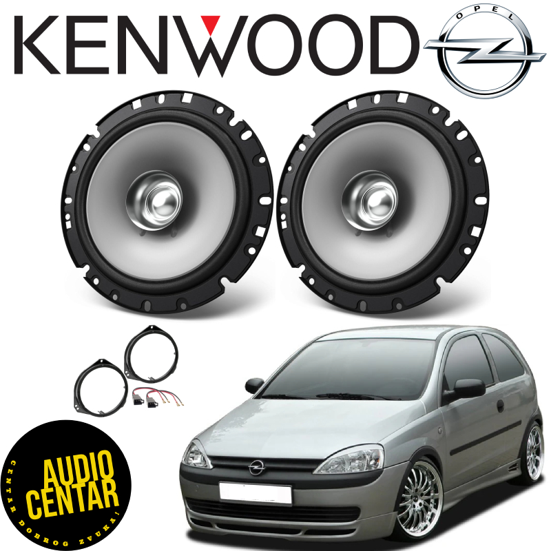 Opel Corsa (C) komplet zvučnika Kenwood Stage CXD