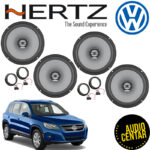Volkswagen Tiguan 1 komplet zvučnika Hertz Uno CX4