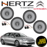 Citroen C5 Mk2 komplet zvučnika Hertz Uno CX4