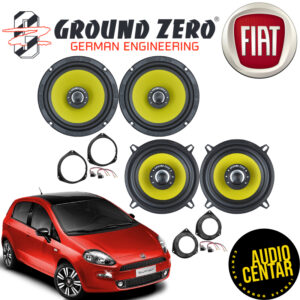 Prednji i zadnji zvucnici za Fiat EVO Grande Punto