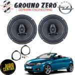 Opel Tigra (B) komplet zvučnika Ground Zero Iridium CX
