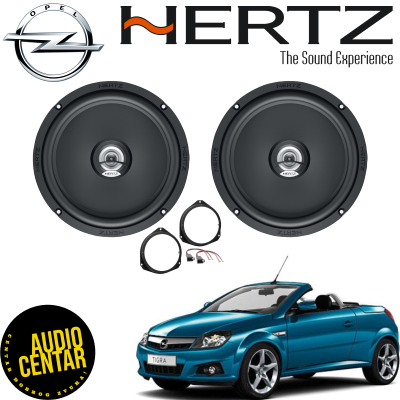 Opel Tigra (B) komplet zvučnika Hertz Dieci CX