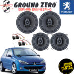 Peugeot 206 komplet zvučnika Ground Zero Iridium CX4