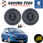 Peugeot 206 komplet zvučnika Ground Zero Iridium CX