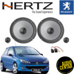 Peugeot 206 komplet zvučnika Hertz Uno CS
