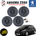 Peugeot 207 komplet zvučnika Ground Zero Iridium CX4