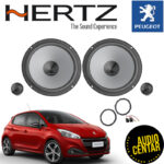 Peugeot 208 komplet zvučnika Hertz Uno CS