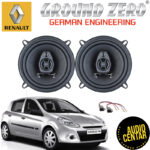 Renault Clio 3 komplet zvučnika Ground Zero Iridium CX