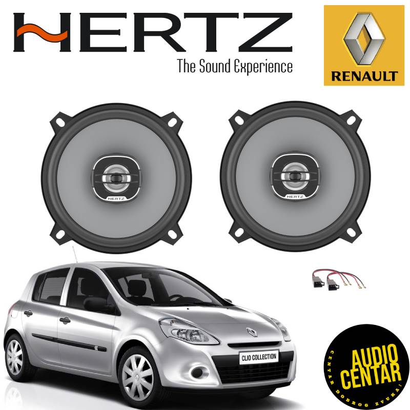 Renault Clio 3 komplet zvučnika Hertz Uno CX