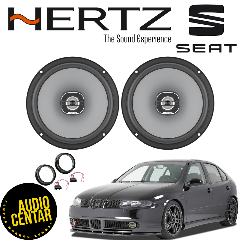 Seat Leon 1M komplet zvučnika Hertz Uno CX
