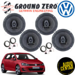 Volkswagen Golf 7 komplet zvučnika Ground Zero Iridium CX4