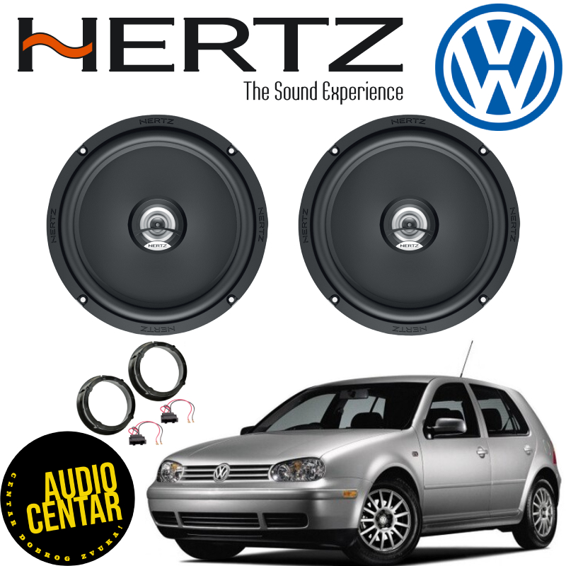 Volkswagen Golf 4 komplet zvučnika Hertz Dieci CX