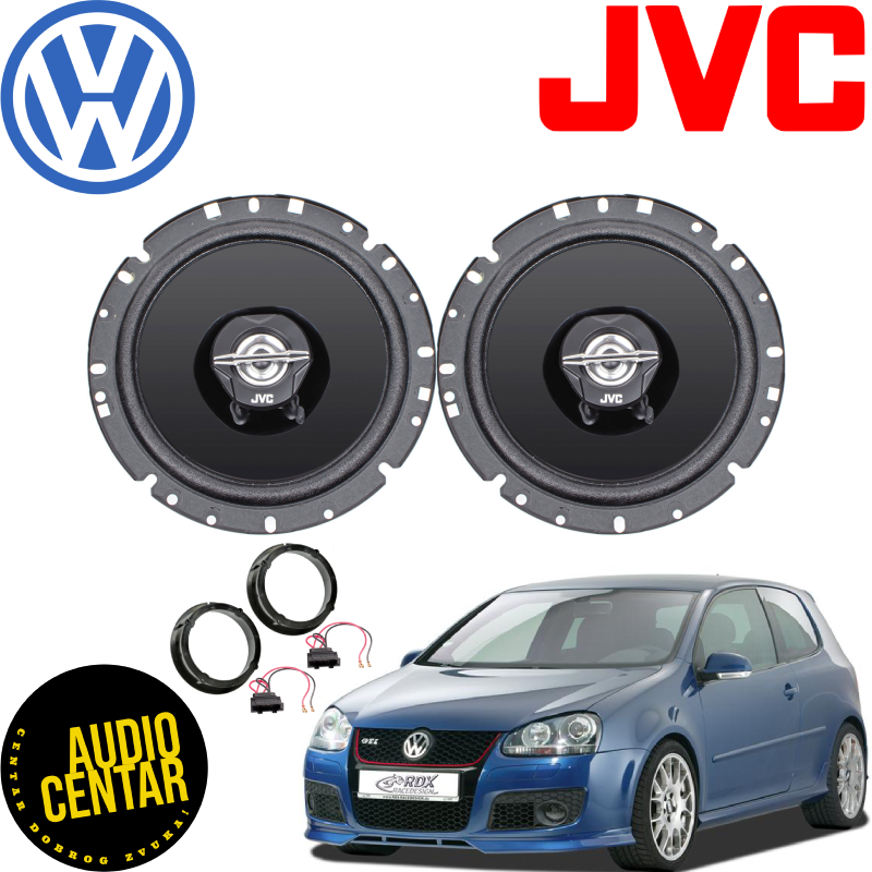 Volkswagen Golf 5 komplet zvučnici JVC CS-J CX
