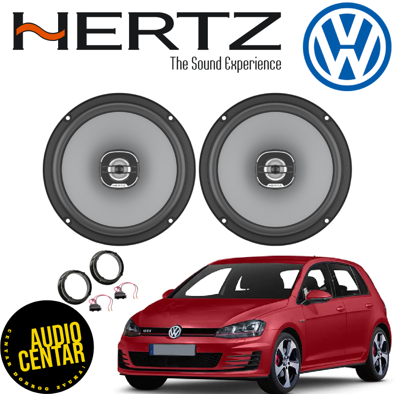 Volkswagen Golf 7 komplet zvučnika Hertz Uno CX