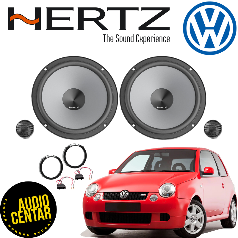 Volkswagen Lupo komplet zvučnika Hertz Uno CS