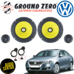 Volkswagen Passat B6 komplet zvučnika Ground Zero Titanium CS2