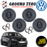 Volkswagen Polo 6R komplet zvučnika Ground Zero Iridium CX4