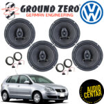 Volkswagen Polo 9N komplet zvučnika Ground Zero Iridium CX4