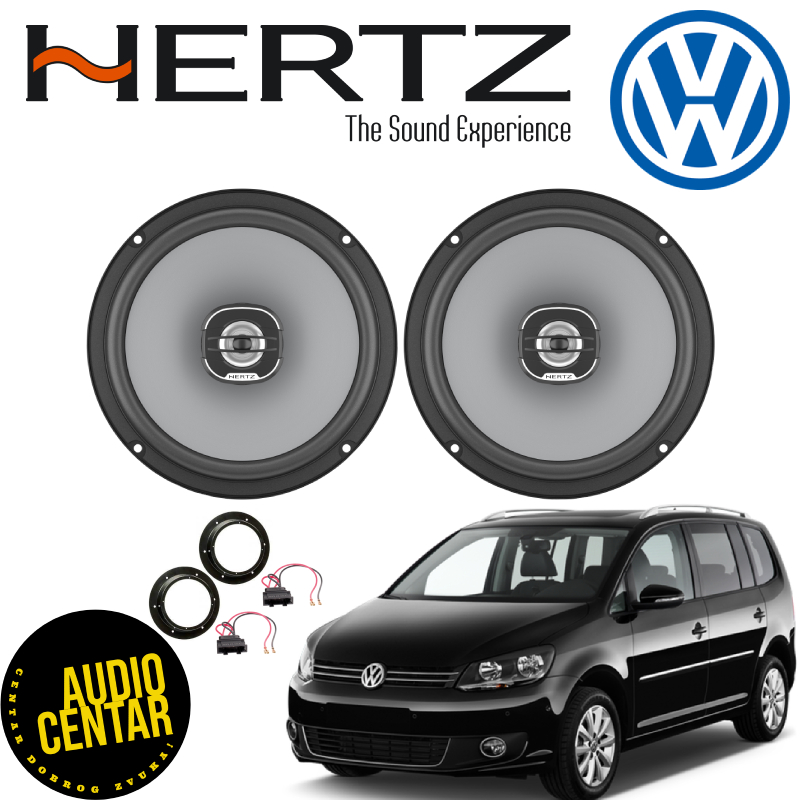 Volkswagen Touran 1 komplet zvučnika Hertz Uno CX