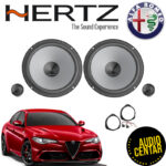 Alfa Romeo Giulia komplet zvučnika Hertz Uno CS