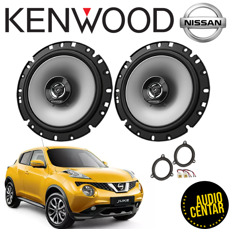 Nissan Juke komplet zvučnika Kenwood Stage CX