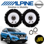 Nissan Qashqai komplet zvučnika Alpine SXE CX
