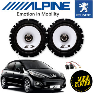 Prednji zvucnici za Peugeot 207
