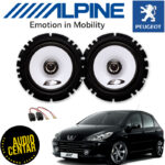 Peugeot 307 komplet zvučnika Alpine SXE CX