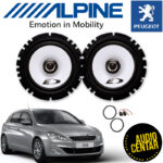 Peugeot 308 komplet zvučnika Alpine SXE CX